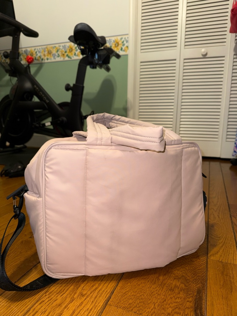 Calpak Luka Duffel in Rose-Quartz Blush - Picture 3 of 8